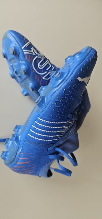 Chuteiras puma azuis