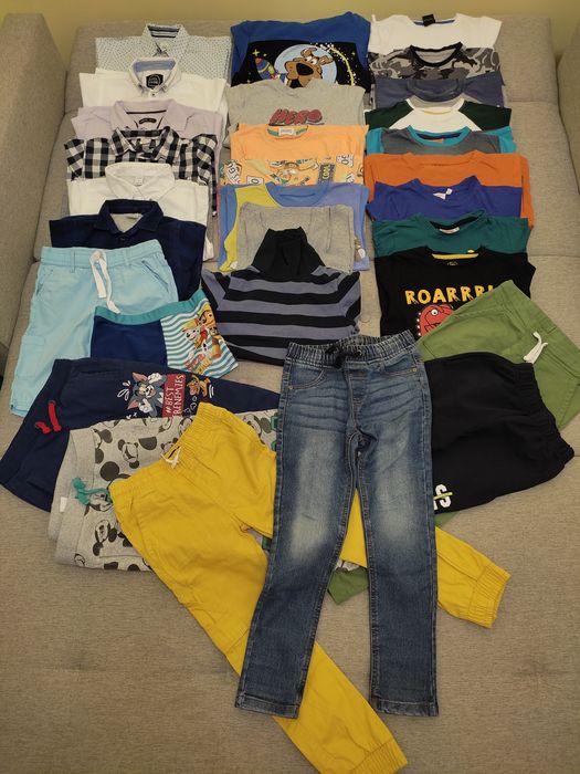 Paka ubrań dla chłopca r. 122