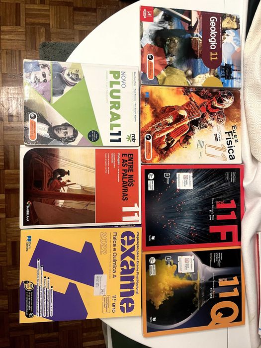 Pack Completo 11º ano - Manuais + Bónus Livros de Treino e Fichas