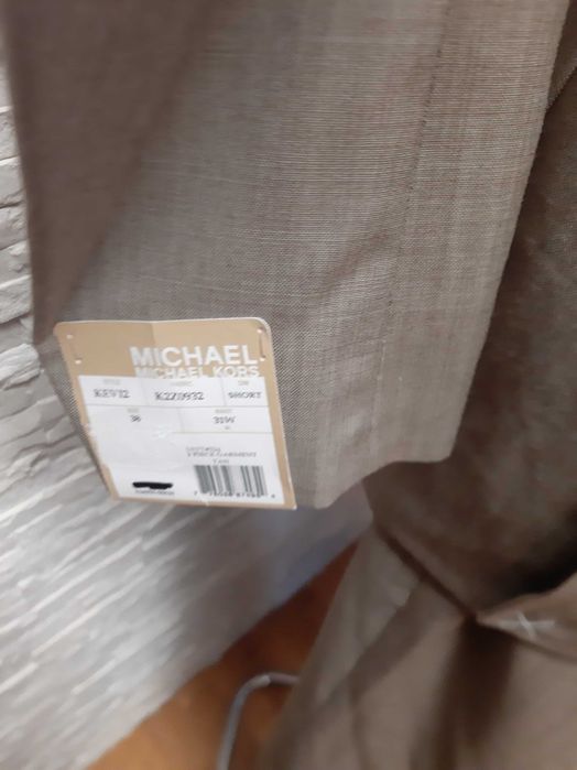 Garnitur Michael Kors MK S/M nowy beżowy cappuccino