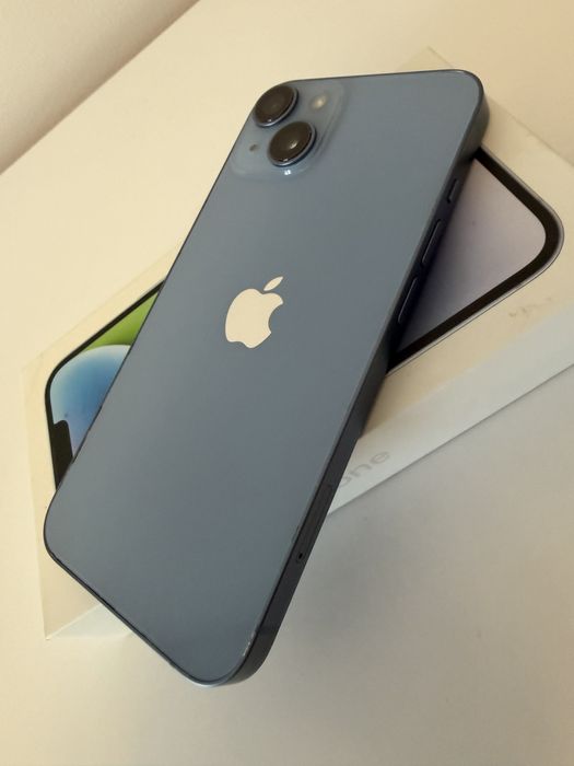 Iphone 14 niebieski 128gb kondycja 100%