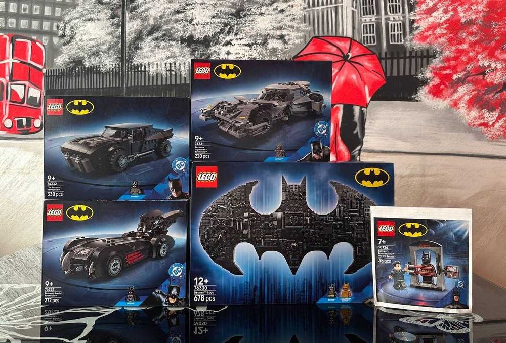 Конструктор LEGO Super Heroes DC 30726/76330/76331/76332/76333