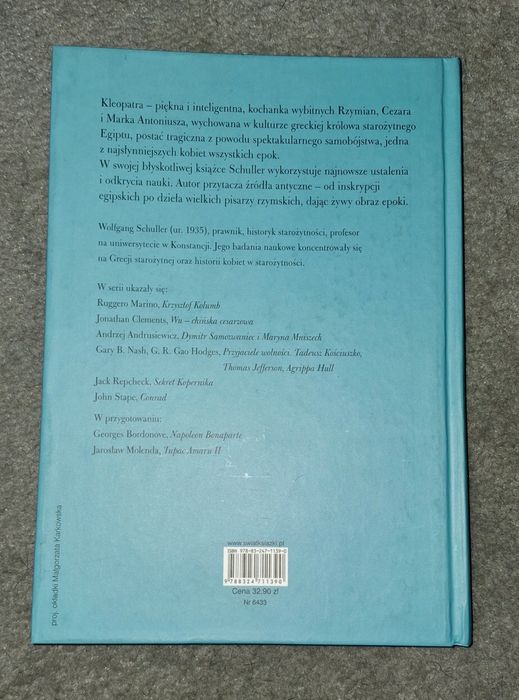 Kleopatra królowa trzech kultur- Wolfgang Schuller