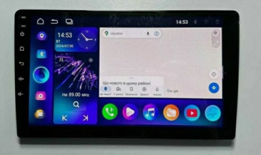 Автомагнітола з android (4/64, carplay androidauto)