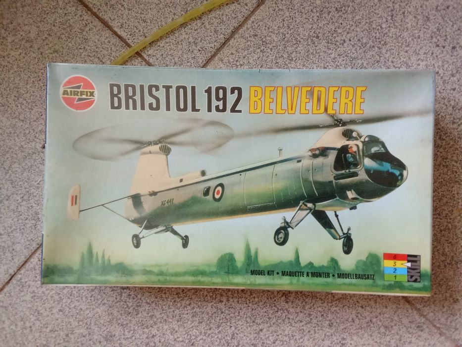 Kit de modelo clássico Airfix Bristol 192 belvedere