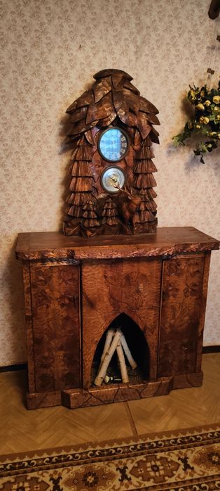 Komoda Myśliwska rzeźbiona