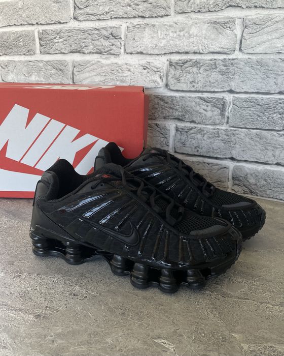 Кросівки Nike Shox TL "Triple Black" | Кросівки Найк Шокс ТЛ