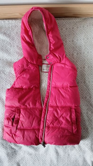 Sprzedam różowy bezrękawnik Zara r.117