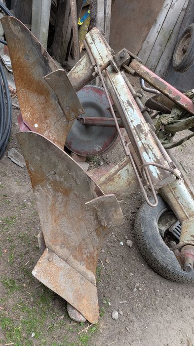 Pług Dwuskibowy Agromet Unia Grudziądz