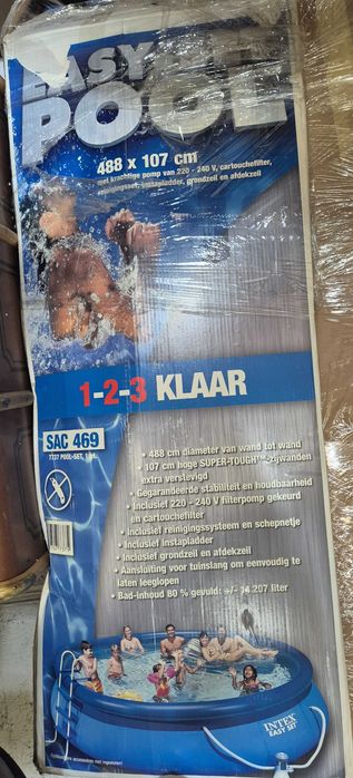 Basen ogrodowy Intex 488x107 z solarami