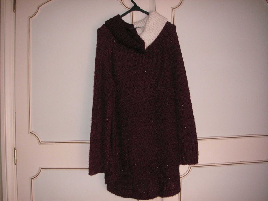 Vestido de Malha Cinzento Modalfa e Yessica da C&A