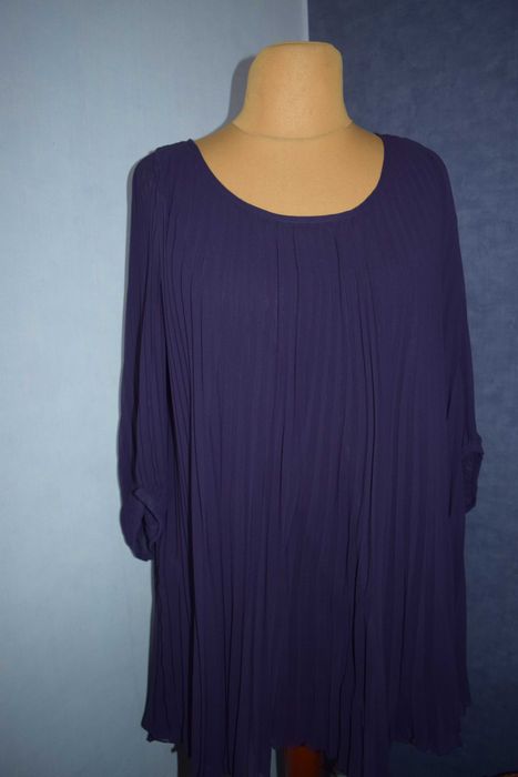 H &M Piękna sukienka plisowana fioletowa nowa_46