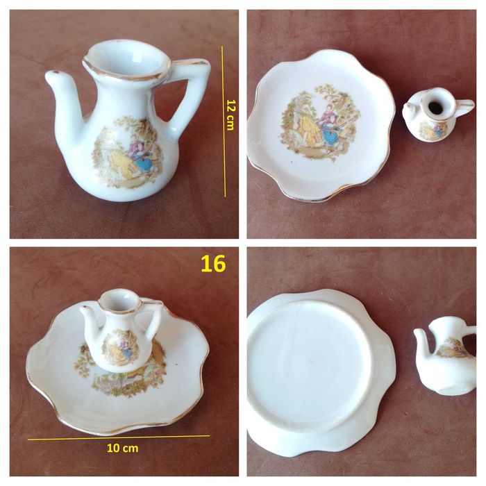 Miniaturas – Cerâmica com decoração