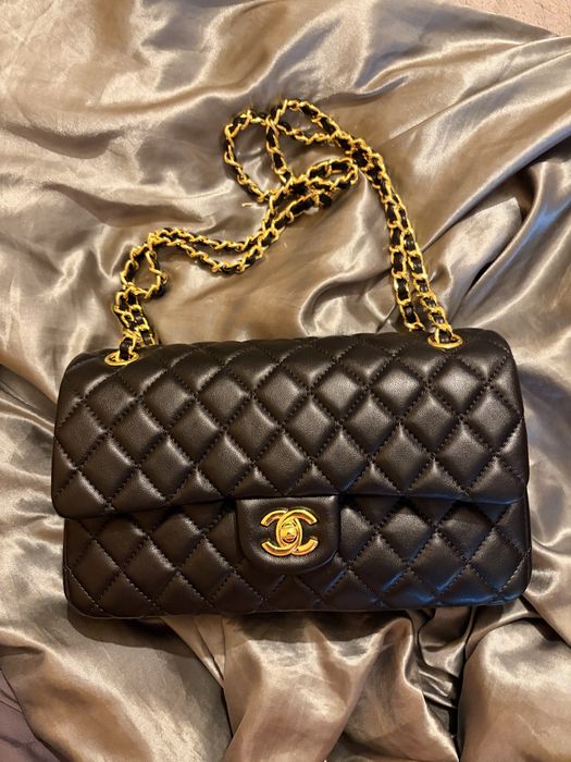 Chanel torebka skóra naturalna