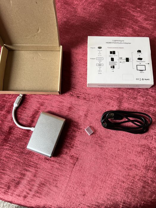 Adaptador iphone para tv