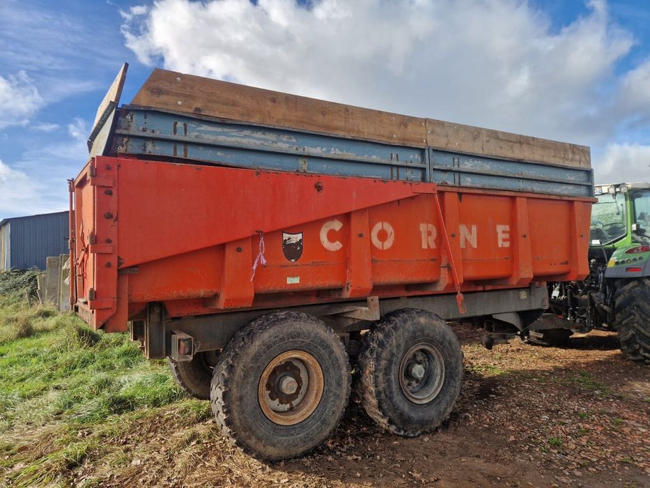 Przyczepa skorupowa CORNE 14 ton