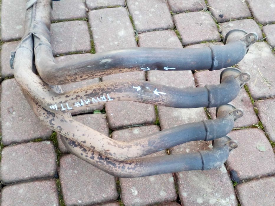 Triumph tt 600 kolektory wydechowe