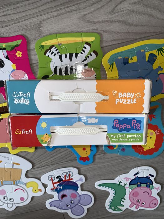 Trefl baby Puzzle 2+ 3 zestawy Pig Peppa