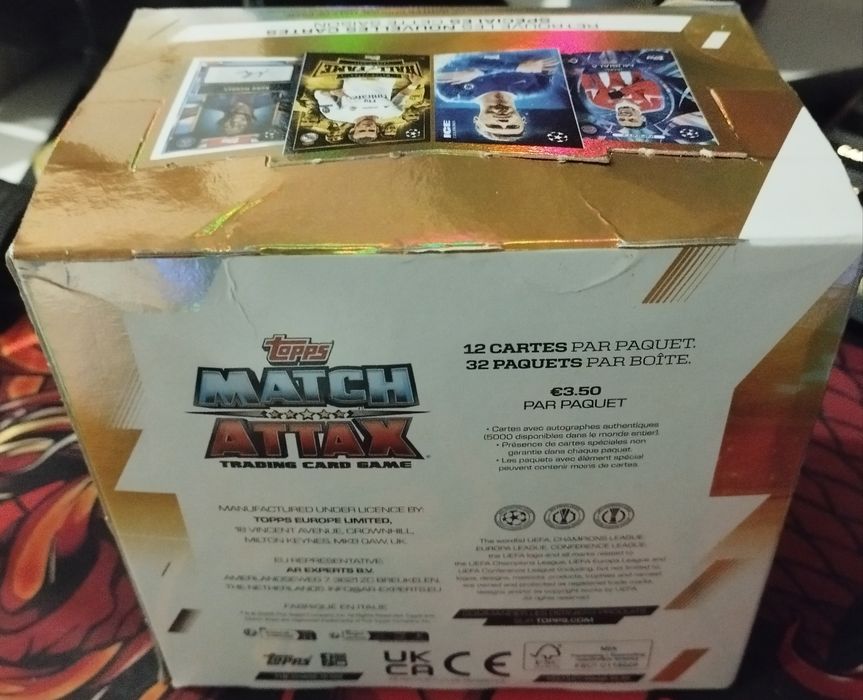 Caixa Selada Match Attax 25/26 topps