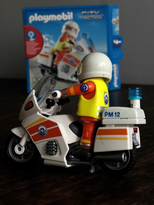 PLAYMOBIL 5544 :  City Action Motorcycle