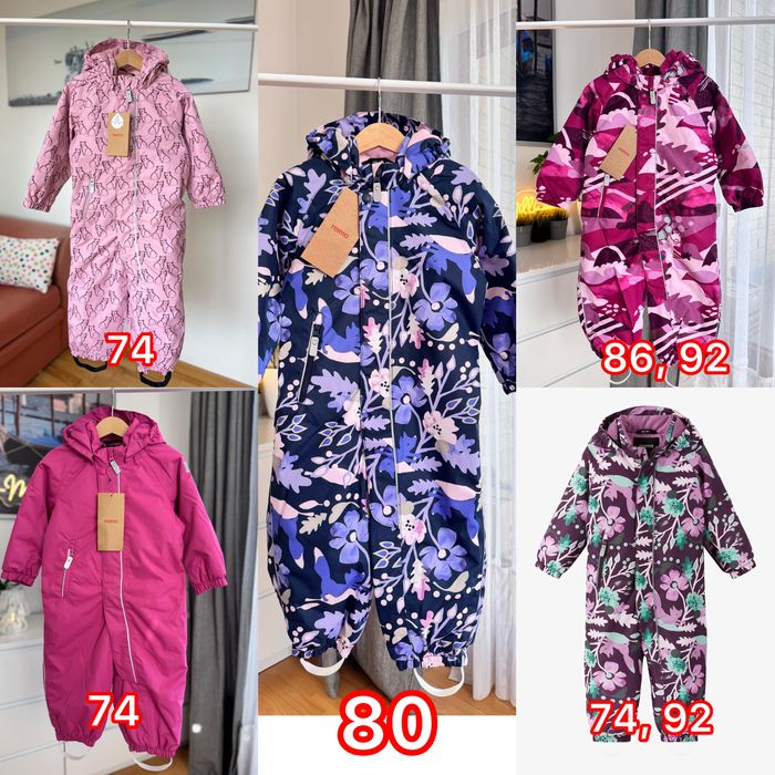 Зимовий комбінезон Reima tec Puhuri 74, 80, 86, 92р
