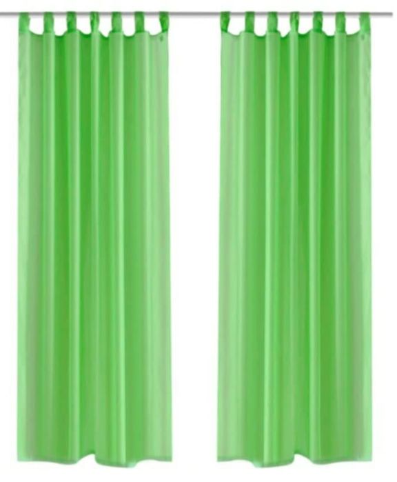 Продам штори салатового кольору