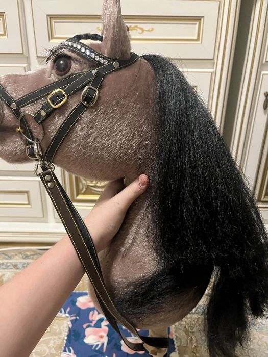 Хобе хорс на палиці дитячя аграшка