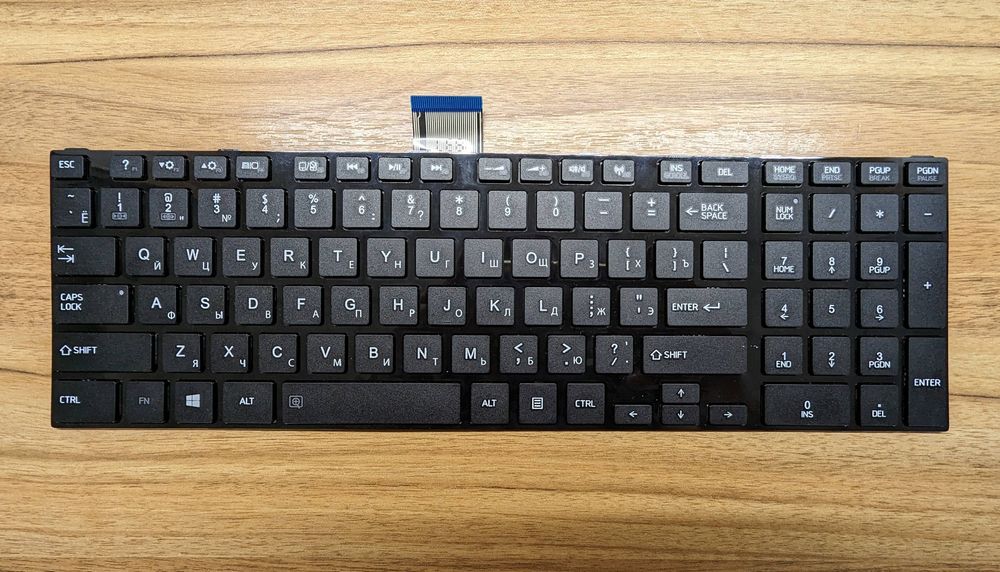 Клавіатура Toshiba satellite c850, c850d, c855, c855d, c870, c875, l87