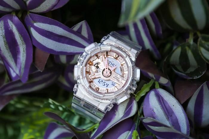 Часы Casio GMA-S110SR-7A! Оригинал! Фирменная гарантия 2 года!