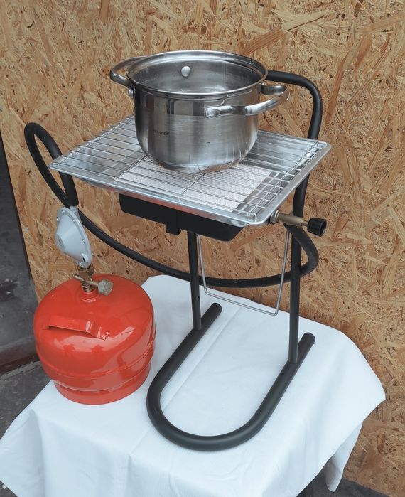 Газовый обогреватель керамический NurGaz NG-310P  3.5 кВТ на ножке