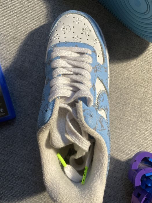 Buty Nike Custom z louis vitton