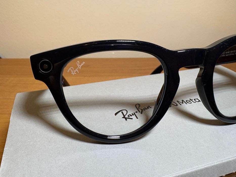 Gen 2 Okulary Ray-Ban Meta RW4013 Headliner fotochromowe granatowe
