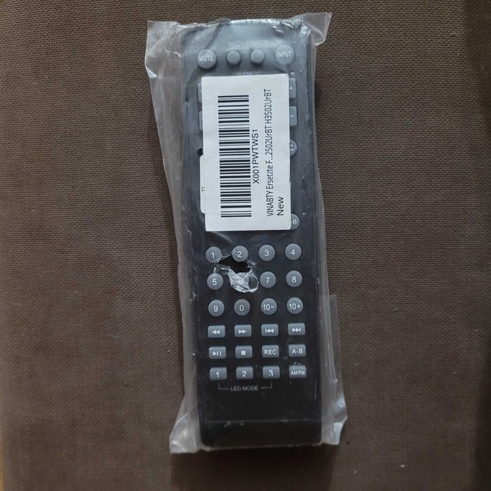 Пульт для ресивера Technical Pro H2502URBT / H3502URBT VINABTY (новий)