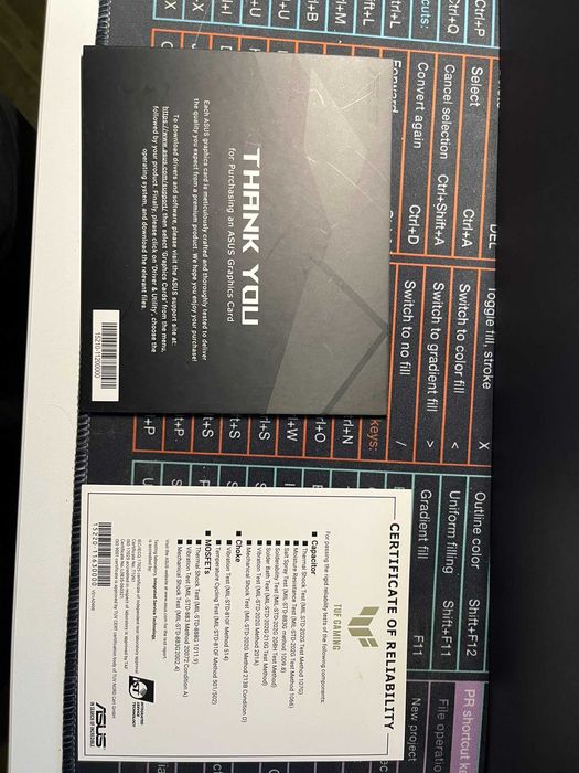 Відеокарта geforce gtx3060ti asus tuf gaming edition 8gb