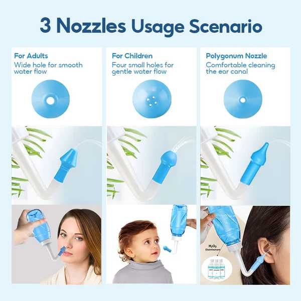 Dr.isla -  Irrigador nasal para adultos e crianças
