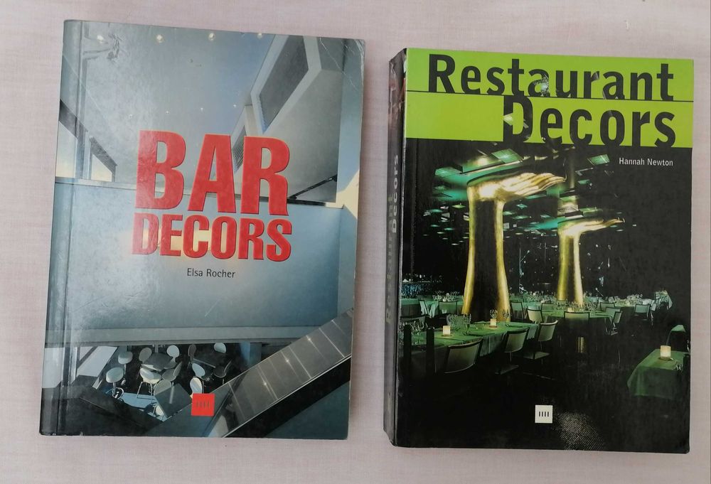 Livros Decoração - Restaurantes e Bares