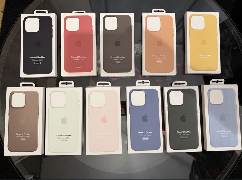 Capas Apple Iphone 15 Pro Max (como novas)