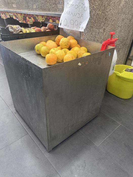 Expositor de frutaria inox