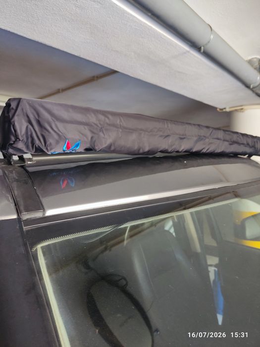 Barra de LED's curva 52" com capa de proteção