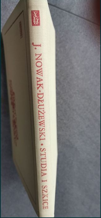 Juliusz Nowak Dłużewski
 Studia i szkice