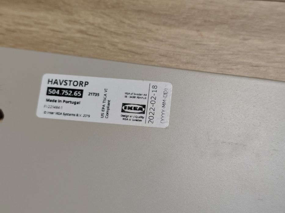 Havstorp drzwi 60x60 bezowy 40x80