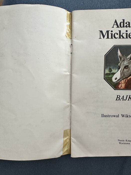 Bajki. Adam Mickiewicz PRL
