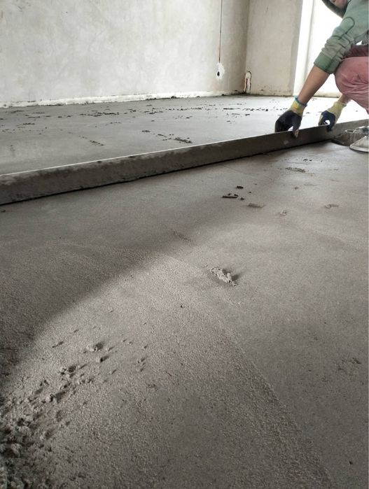 напівсуха стяжка! стяжка підлоги Франківськ