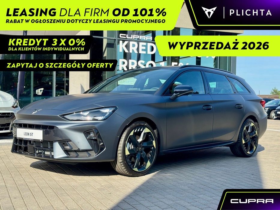 Cupra Leon Sportstourer Pakiet Tribe Edition, IMMERSIVE, Intelligent Drive Rabat 32000 zł