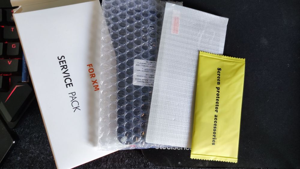 Kit reparação ecrã Xiaomi A1 com películade proteção e chassis