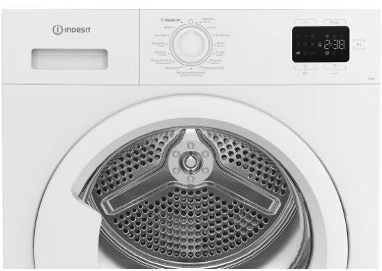 Máquina de Secar Roupa Indesit 9Kg - Bomba Calor - Nova c/garantia