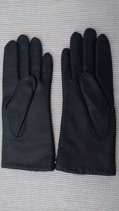 Luvas de pele vintage, 6 1/2