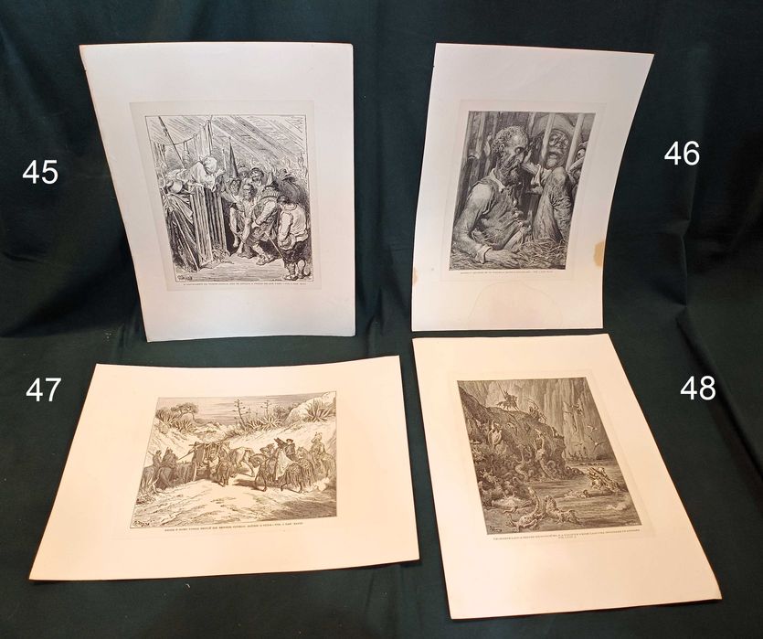Gravuras Dom Quixote de la Mancha Gustave Doré H. Pisan 1866 12