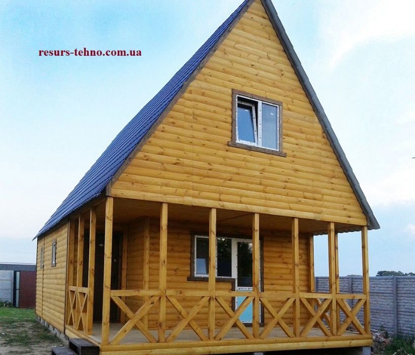 Модульний сбірний будинок для дачі.