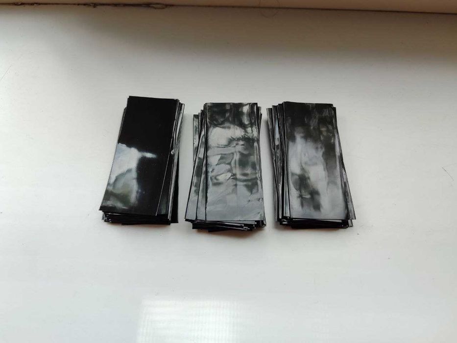 Термоусадка ПВХ для аккумуляторов 18650 0,1 мм комплект 100 шт